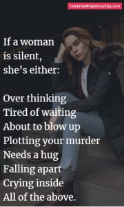 If A Woman Is Silent