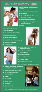 30 Flat Tummy Tips