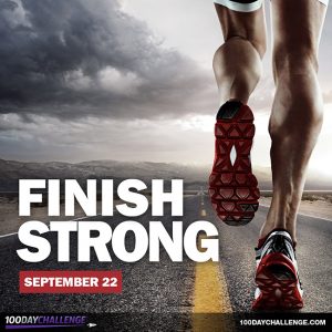 Finish Strong: The 100 Day Challenge