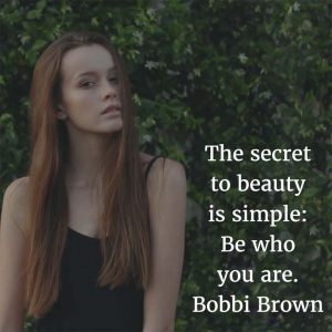 Bobbi Brown on the secret of beauty