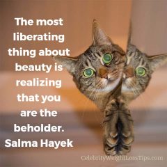 Salma Hayak: On Beauty