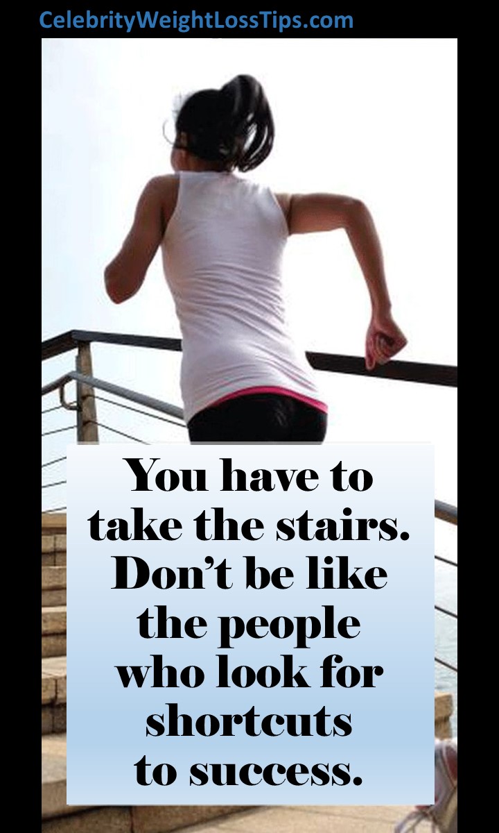 You have to take the stairs. Don’t be like the people who look for shortcuts to success. #exercisetips #fitnesstips