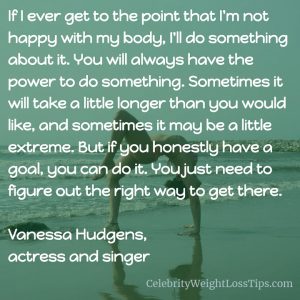 Vanessa Hudgens on Exercise