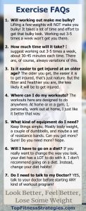 Top Fitness Strategies exercise FAQs for people over 50
