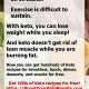 Keto Exercise